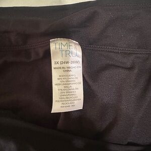 Time and Tru black swim bottoms